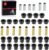 All Front Rear Leaf Spring & Upper A Arm Suspension Bushing & Sleeves Kits Compatible with Club Car DS Golf Cart 1992-Up