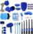 35PCS Car Detailing Brush Set, Car Detailing kit, Auto Detailing Drill Brush Set, Car Detailing Brushes, Car Wash Kit with Cleaning Gel, Car Cleaning Tools Kit for Interior,Exterior, Wheels, Dashboard