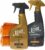 Lexol Foaming All Leather Cleaner and Conditioner Kit for Car Seats and Interiors, Couches and Furniture, Shoes and Boots, Baseball Gloves and Horse Saddles, Two 16.9 oz Spray Bottles and Two Towels